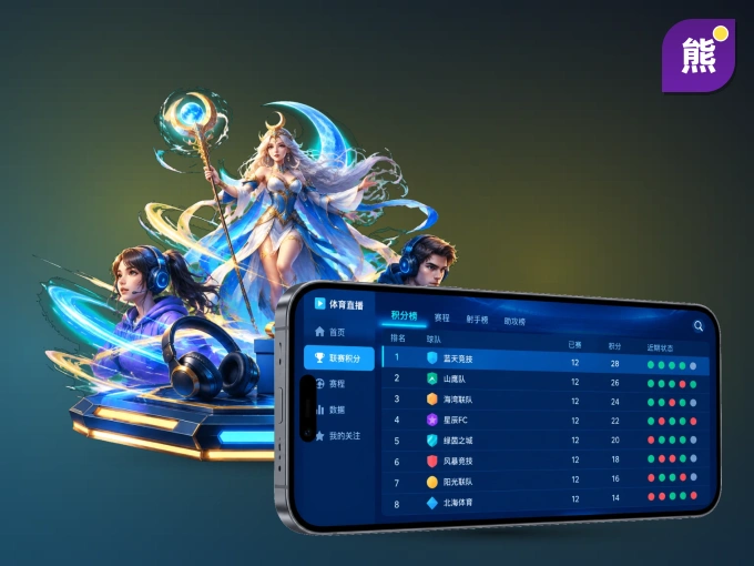 熊猫体育 APP，赛事实时更新更方便